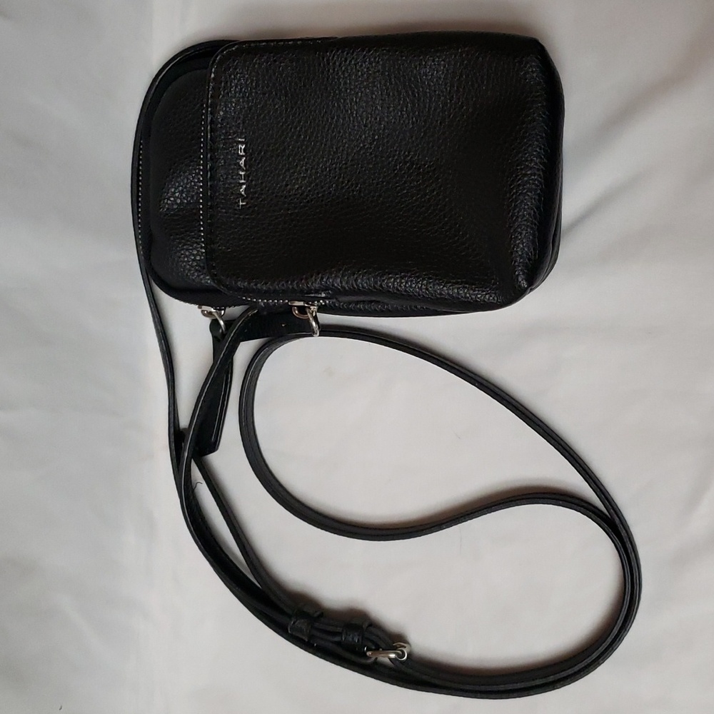 Tahari Jody mini faux leather crossbody - Picture 1 of 14